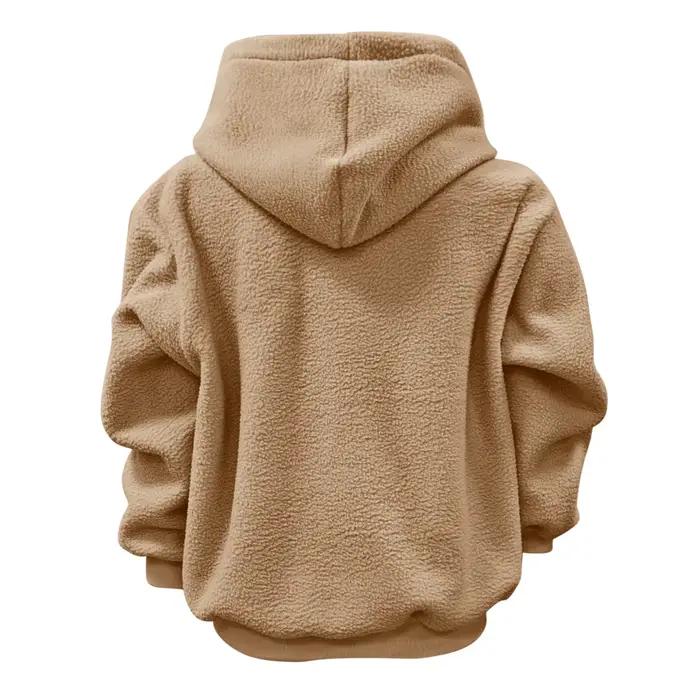 Sweat-shirt à capuche kangourou pour femmes