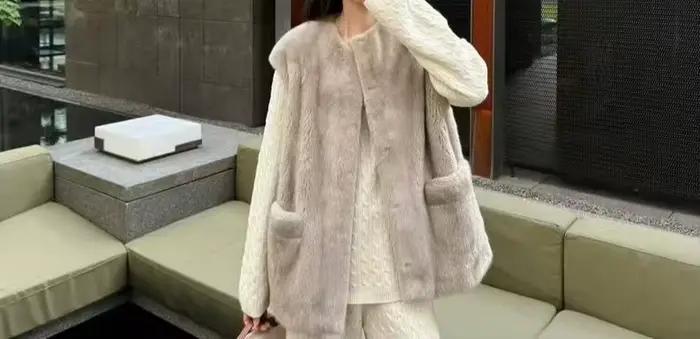 Gilet en fourrure 2026
