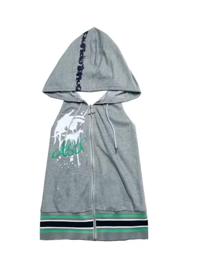 KOSAHIPastel-Veste dos nu à capuche pour femme