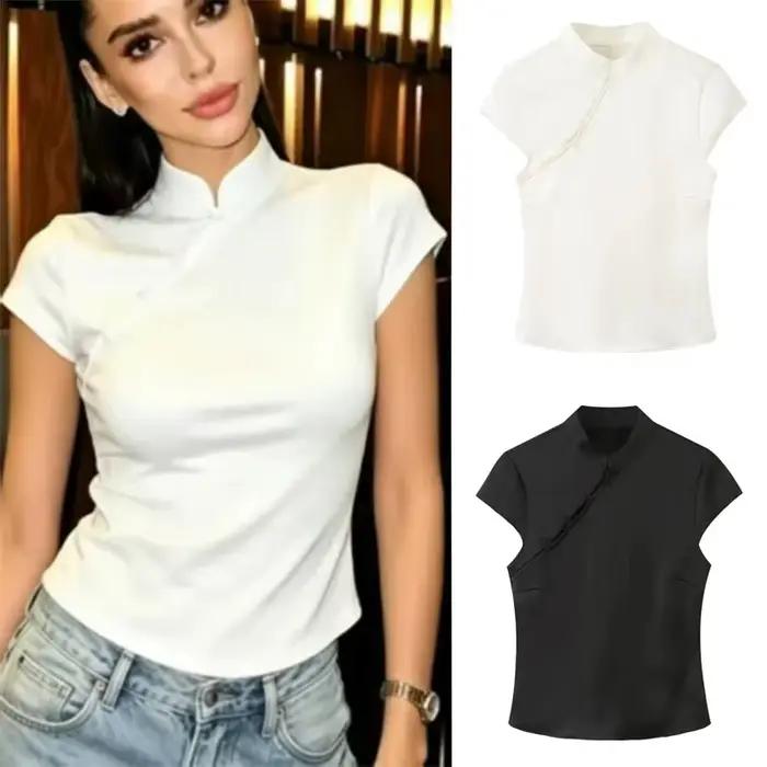 Haut pour femme ZHIO – Nouvelle collection été 2026 – Couleur unie
