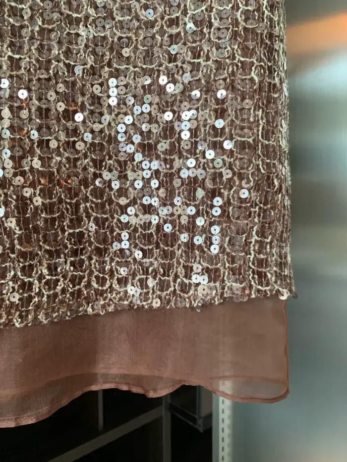 25 Débardeur de luxe en soie perlée pour femmes, nouvelle collection été