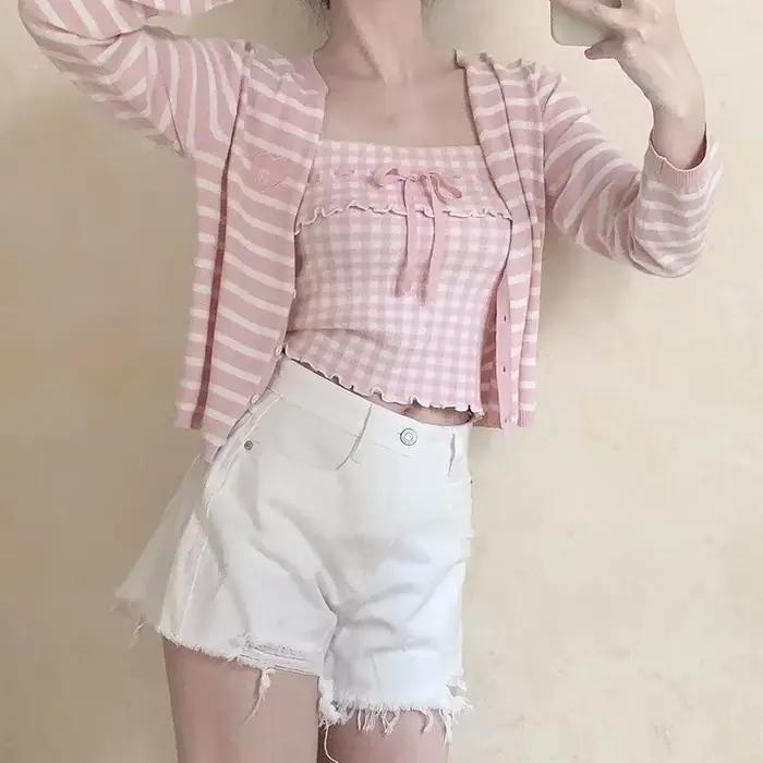 Haut court mignon pour femmes