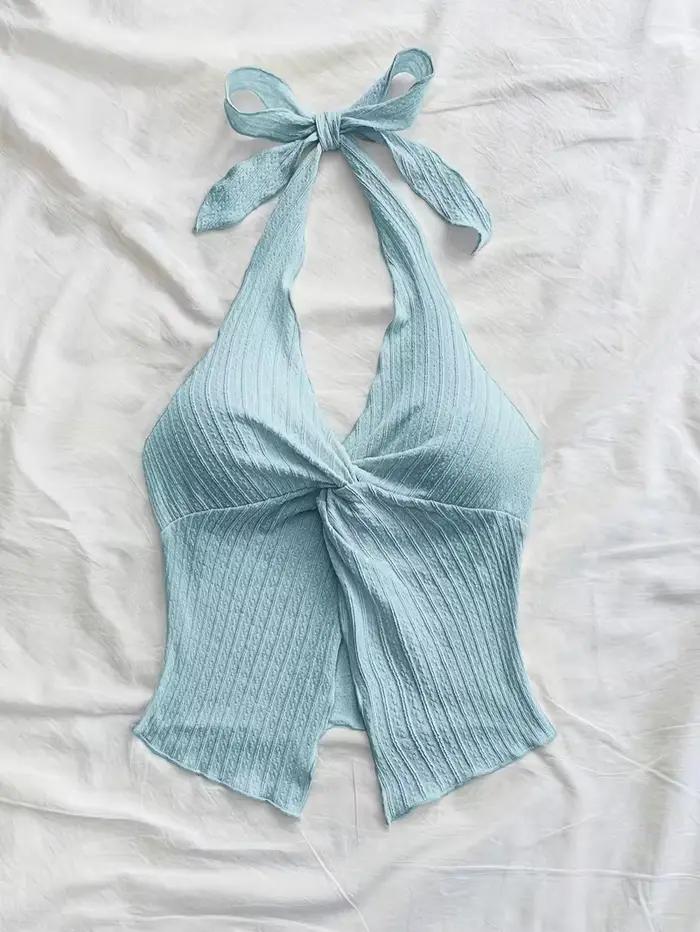 Top court, haut d'été pour femme