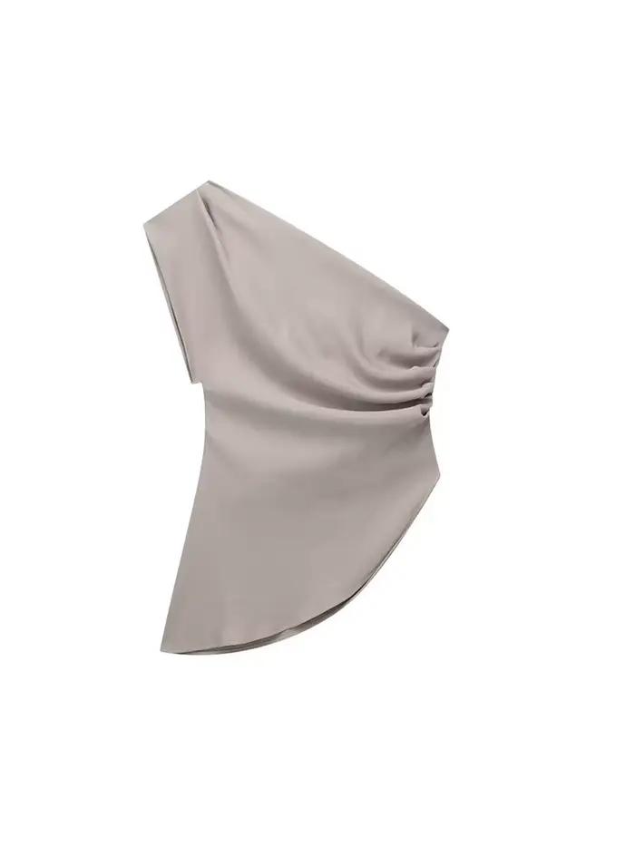 T-shirt asymétrique pour femmes