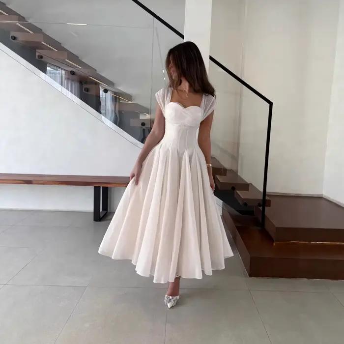 Robe midi élégante pour femme