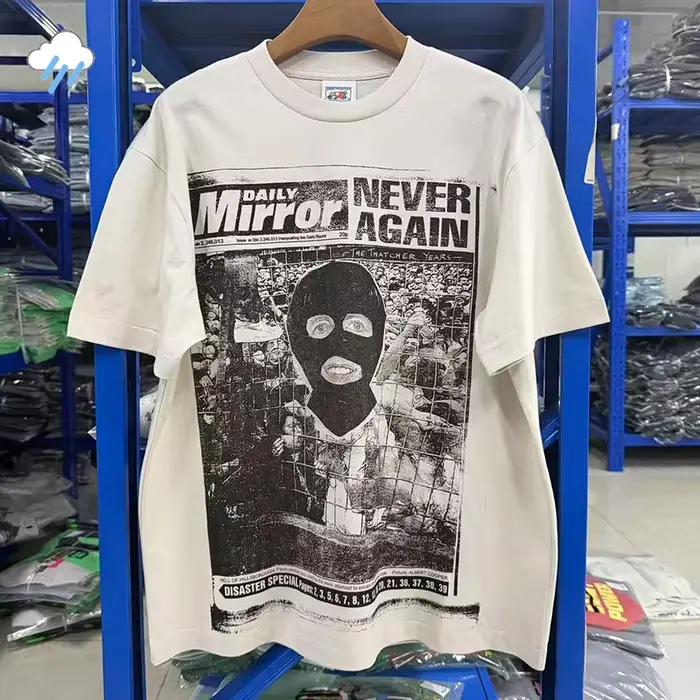 T-shirt Streetwear 26SS à imprimé graphique pour hommes et femmes