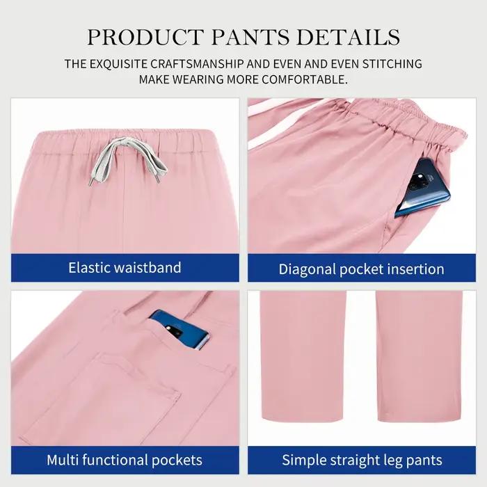 Uniformes d'infirmières MERTRAW en polyester et élasthanne pour femmes, ensemble casual style personnalisable pour hôpitaux, salons de beauté et autres établissements médicaux