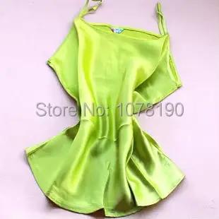 Débardeur en satin Mulberry InjSatin, Débardeur respirant naturel, Été 100%