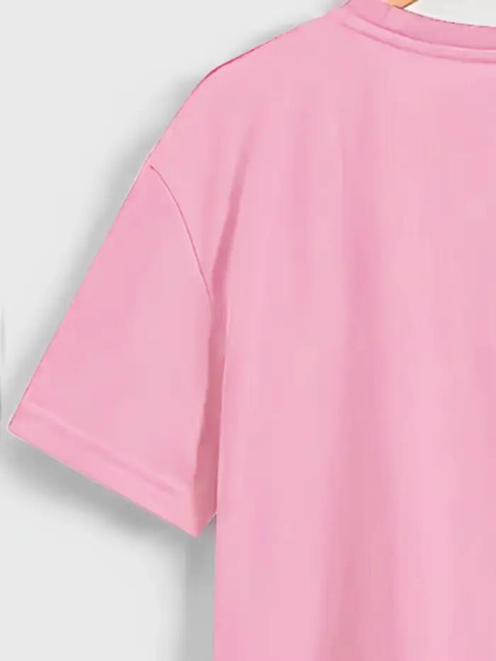 Mode d'été femmes T-Shirt fraise fleur motif imprimé