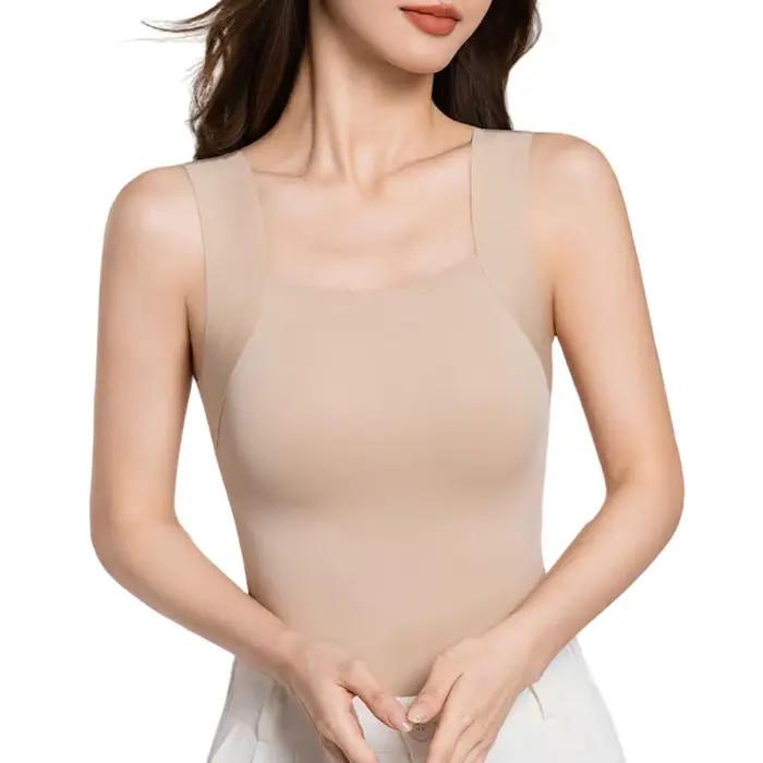 Hauts pour femmes à effet deux pièces