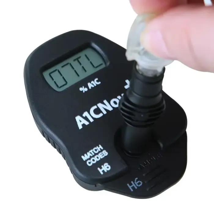 Hémoglobine glycosylée PTS diagnostic HbA1c A1CNow + système professionnel Kit de Test domestique pour diabétique moniteur de glycémie 2/6 pièces