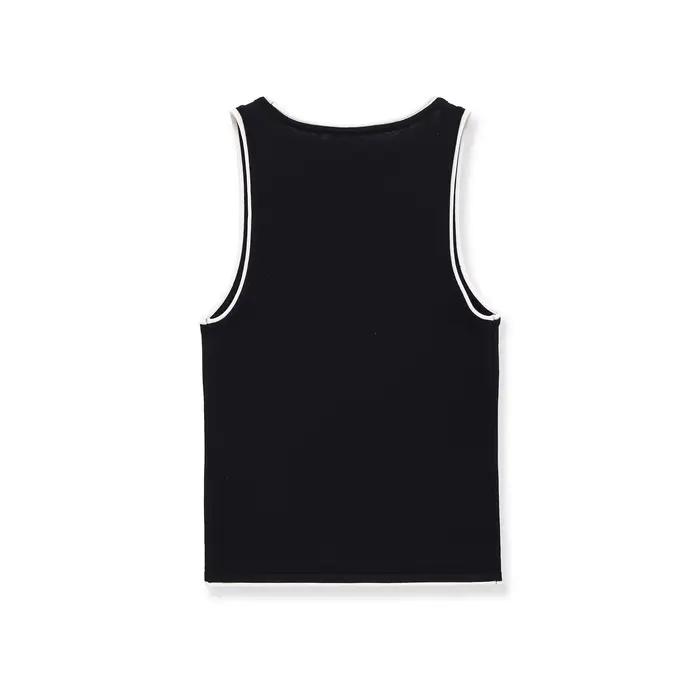 Haut tricoté classique pour femme en polyester avec bordure, style polyvalent et tendance, haute qualité, confortable, vintage et artistique pour toutes les occasions