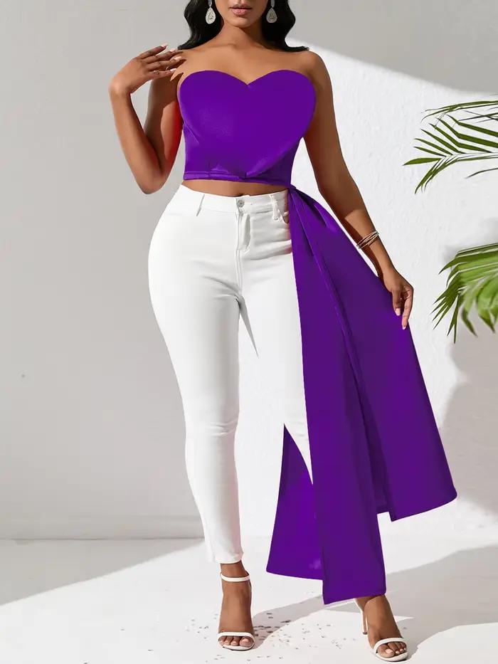 Long Tube en Y Dos auxpour Femme
