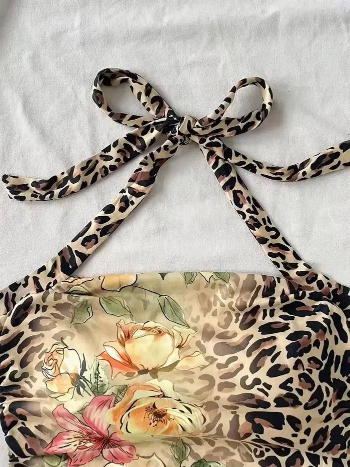 Haut court pour femme, col demi-haut