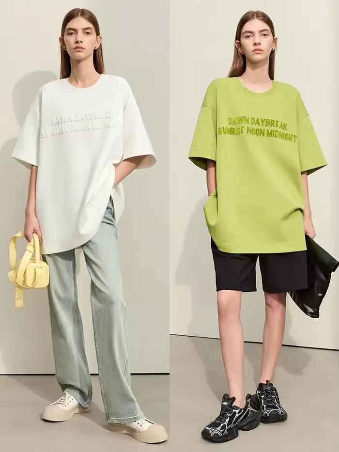 T-shirts minimalistes AMII pour femmes