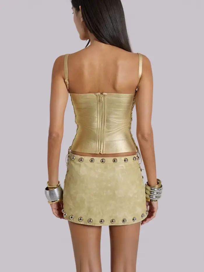 Haut bandage moulant sexy pour femme
