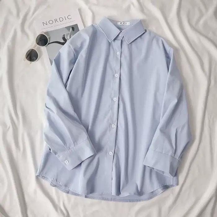 Vêtements pour femmes couleur unie élégant nouvelle chemise violette