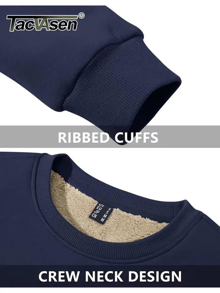 TACVASEN hiver Sherpa doublé sweat femmes épais chaud polaire sweats maison fête décontracté