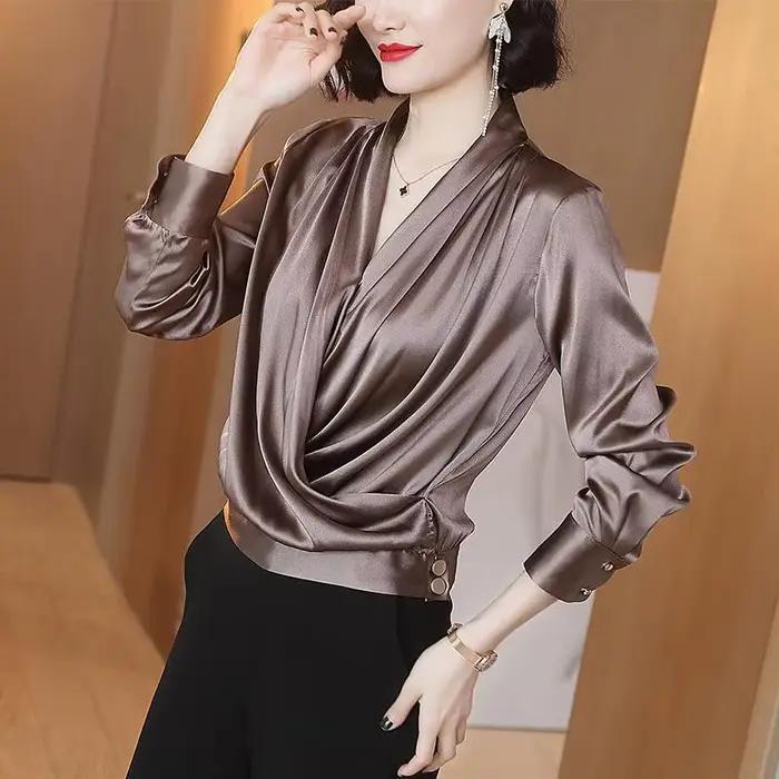 Chemise Mulberry InjStyle polyvalente et élégante