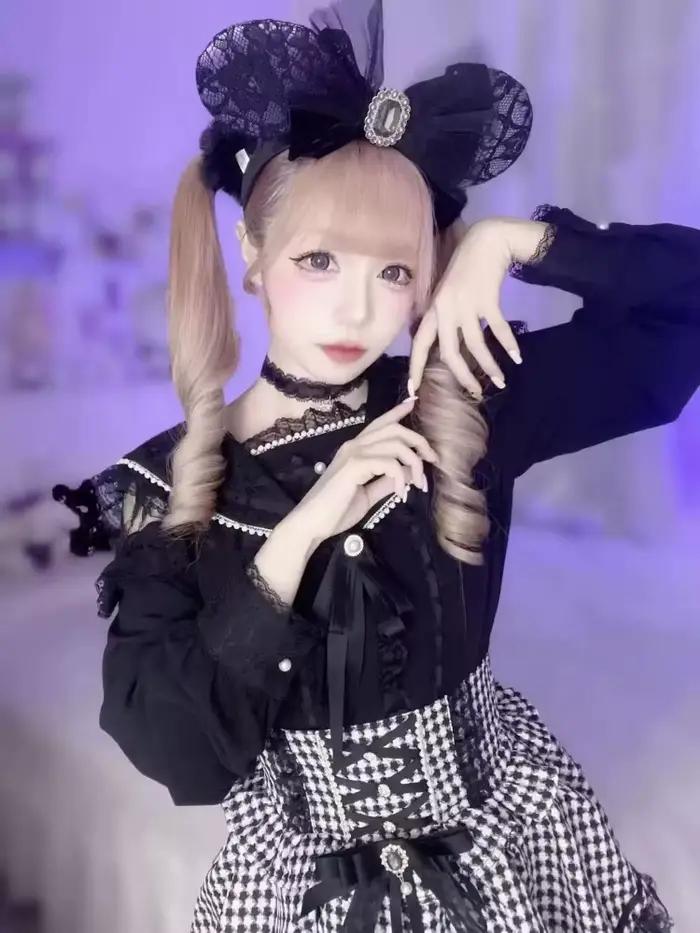 Blouse japonaise Kawaii Lolita pour femmes