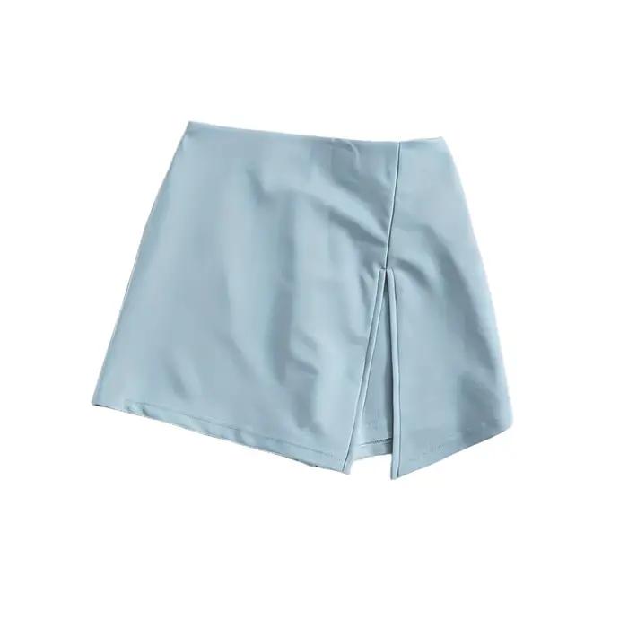 Haut licou élégant pour femme, pantalon court exclusif, polyester et élasthanne, pour femmes matures, élégant et sexy, idéal pour les occasions estivales