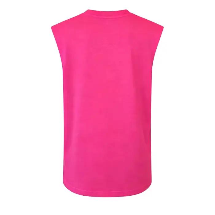 Vêtements pour femmes T-shirt sans manches été coupe ample gilet col rond débardeur confortable respectueux de la peau flatteur pour un Style quotidien