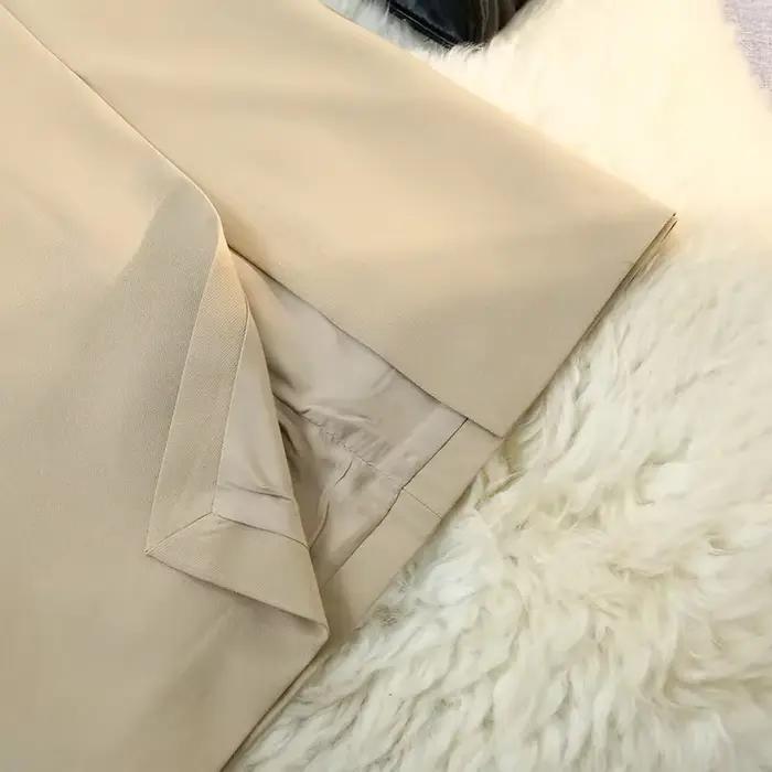 Jupe longue taille haute en coton polyester décontractée pour femmes toutes saisons occasions spéciales tricotée automne 2024