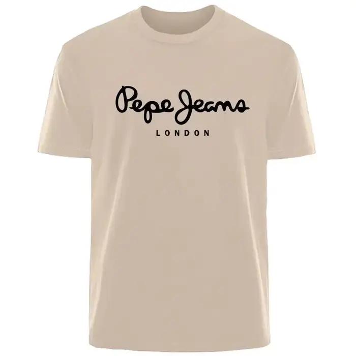 T-shirt Pepe Jeans London unisexe en coton et polyester avec logo pour femmes style streetwear occasions quotidiennes