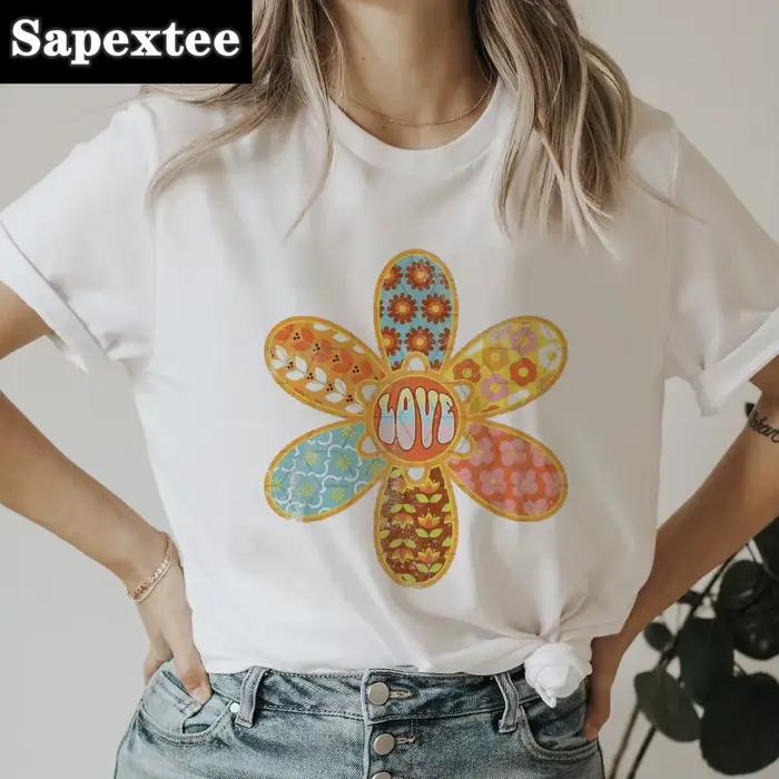 T-shirt en molleton à manches courtes pour femme