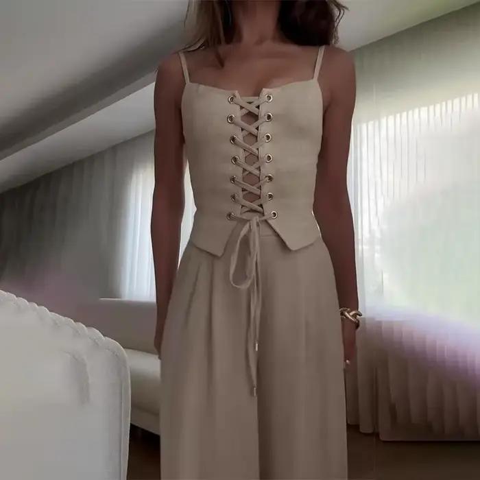 Tenue de loisirs d'été pour femme