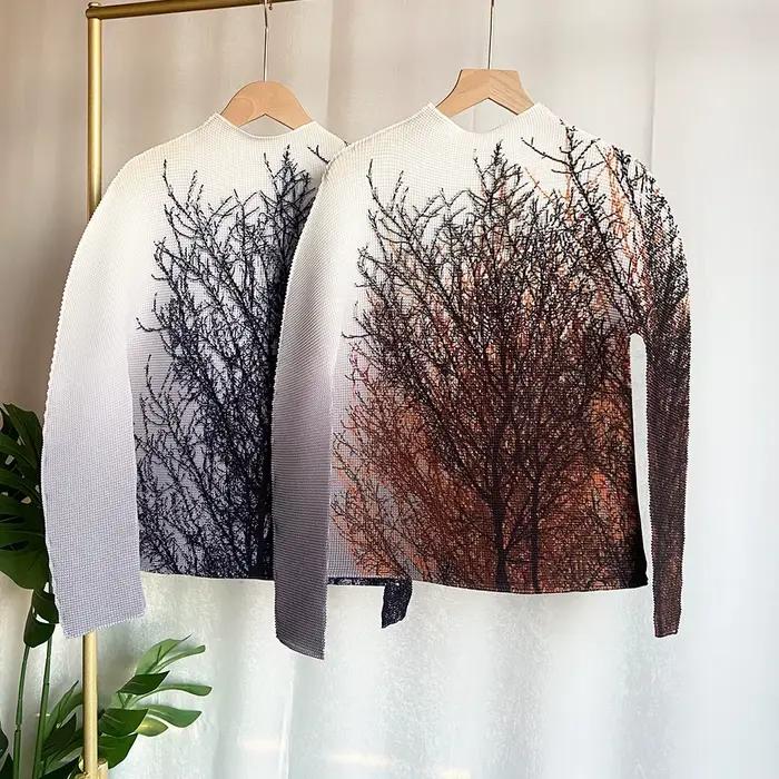 Haut/T-shirt plissé Miyake ME pour femme