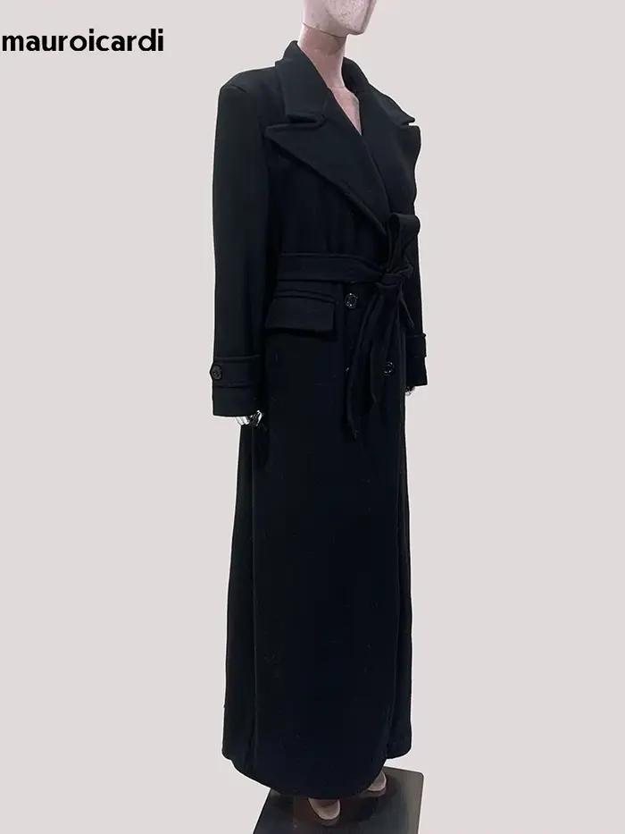 Manteau long de luxe Mauroica pour femme