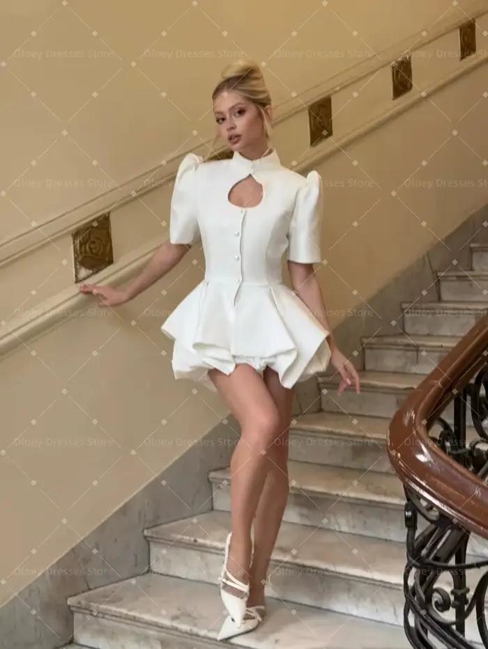 Chemisier OLOEY tendance à volants pour femme