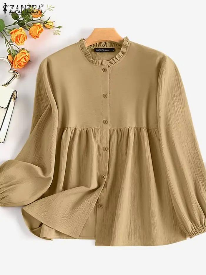 Chemise plissée pour femme
