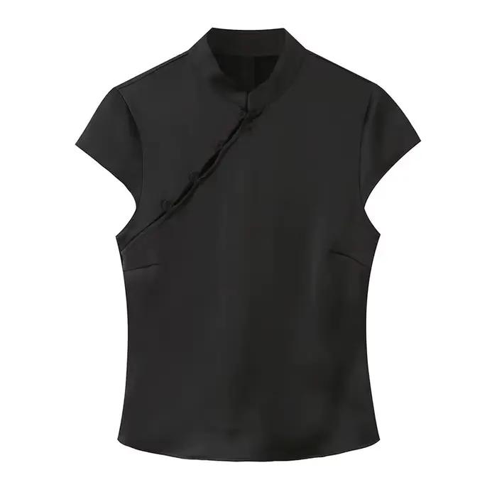 Haut pour femme ZHIO – Nouvelle collection été 2026 – Couleur unie