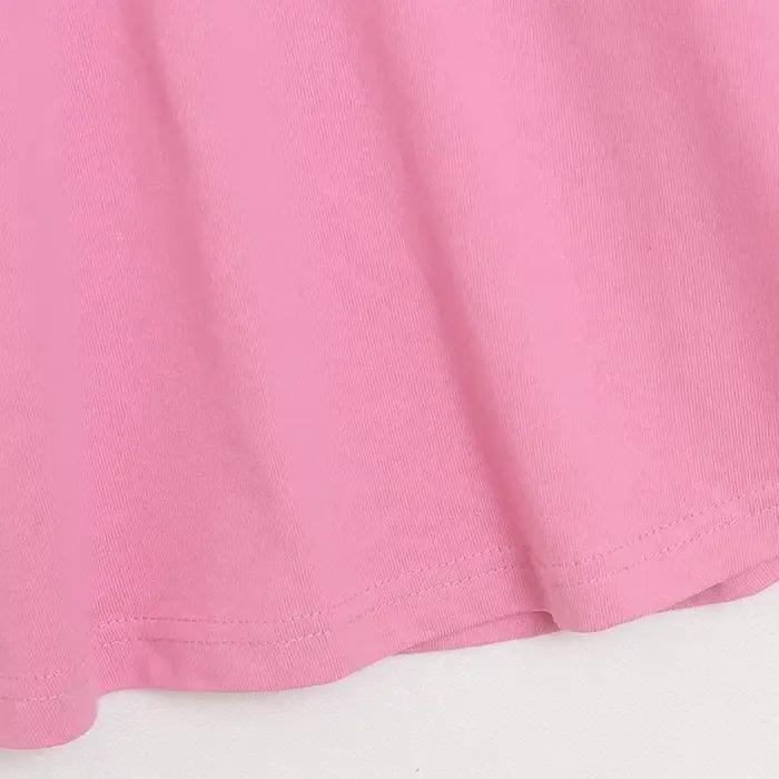 Sweat-shirt à col rond et manches longues pour femme