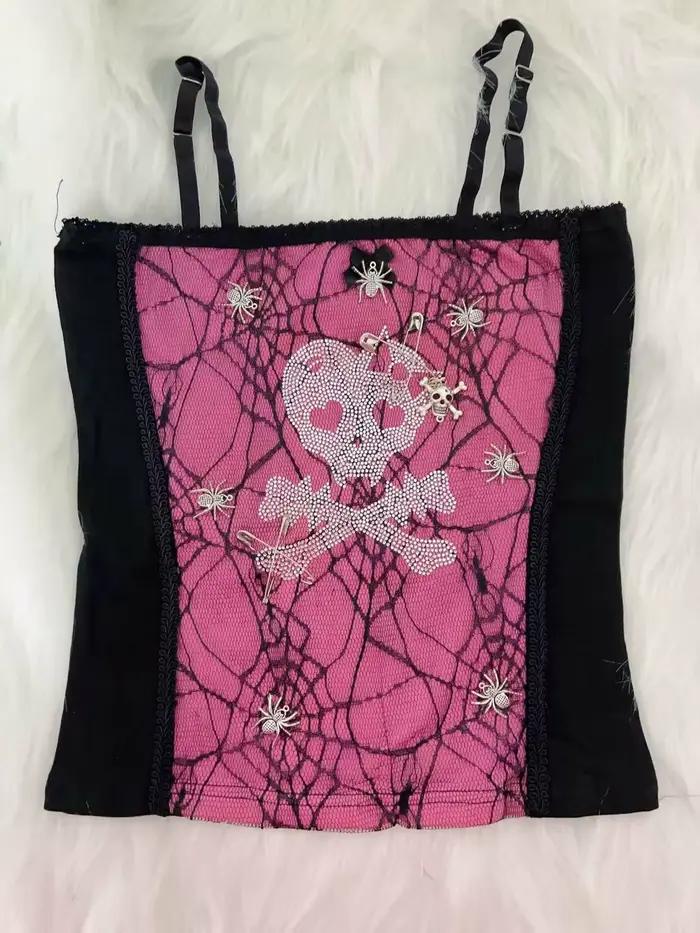 Corset en toile d'araignée gothique