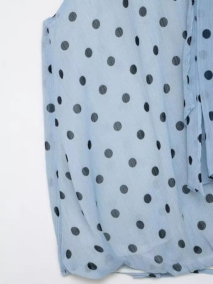 Hauts à pois pour femmes