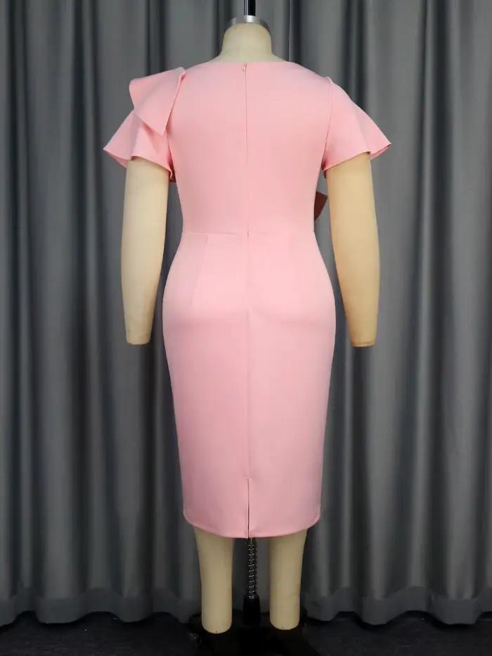 Robe rose chic pour femmes