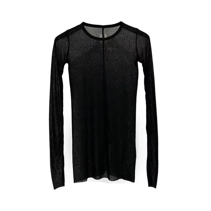 T-shirt à bascule en coton gothique pour femme, transparent et élégant, idéal pour les occasions spéciales et les sorties nocturnes