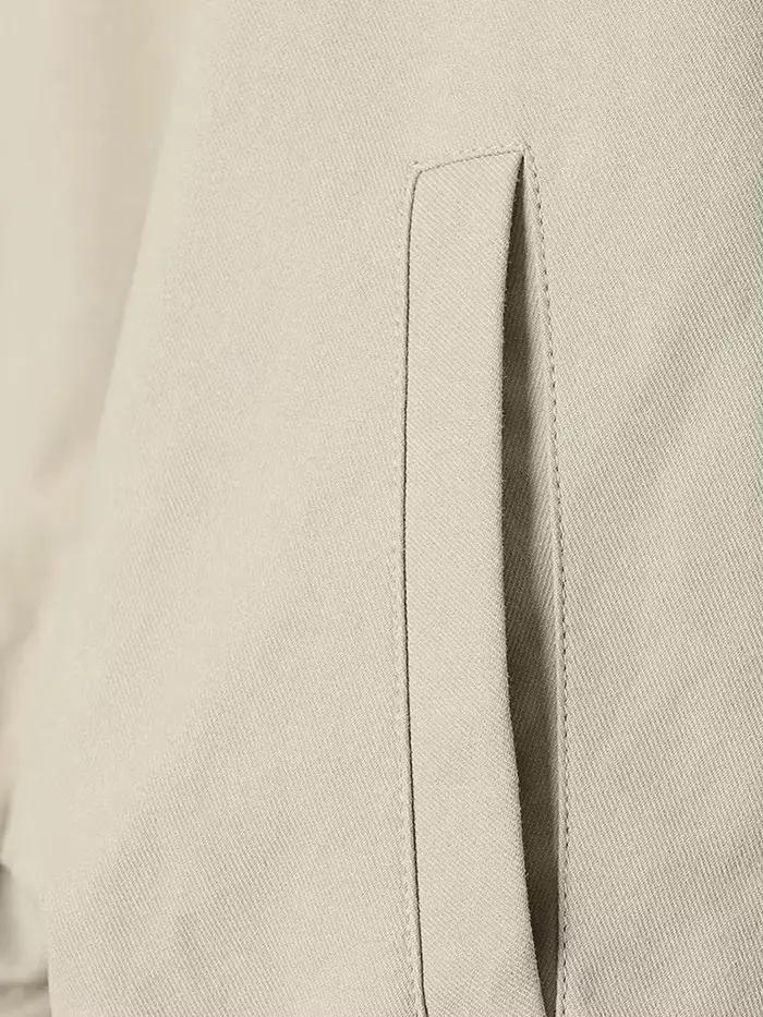Veste courte à capuche zippée pour femme