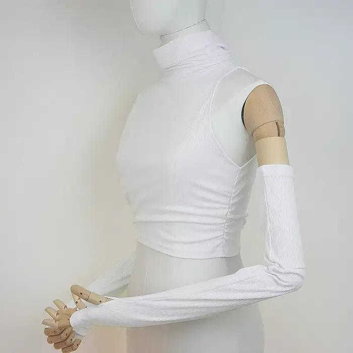 Femme vêtements automne 2025 débardeur manches couverture sans