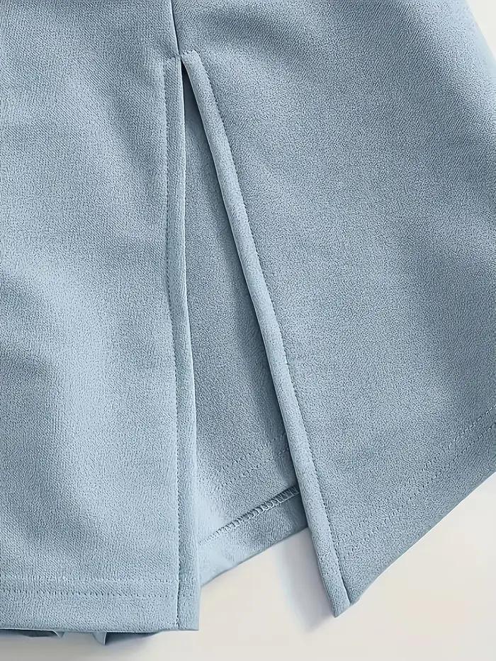 Haut licou élégant pour femme, pantalon court exclusif, polyester et élasthanne, pour femmes matures, élégant et sexy, idéal pour les occasions estivales
