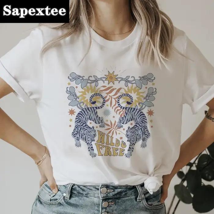 T-shirt en molleton à manches courtes pour femme