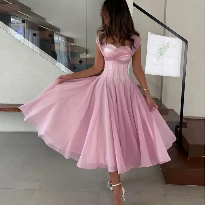 Robe midi élégante pour femme