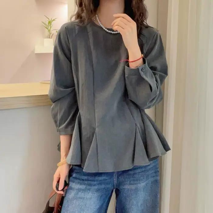 Chemise en pur coton pour femmes
