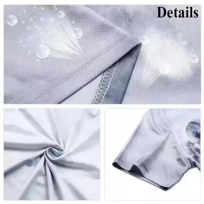 T-shirt court respirant et à séchage rapide pour femme