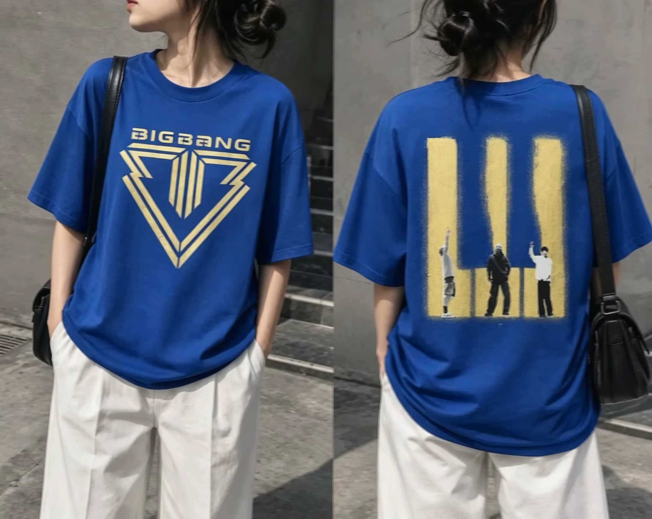 T-shirt de concert du 20e anniversaire de Bigbang 2026, T-shirt à manches courtes oversize pour hommes et femmes, Tops décontractés streetwear pour fans de Kpop