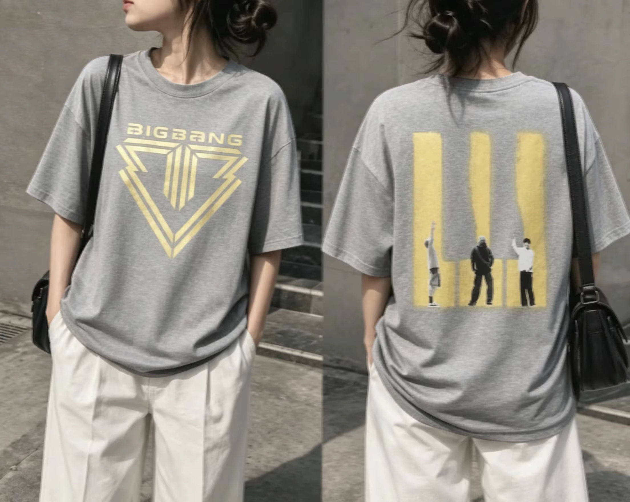T-shirt de concert du 20e anniversaire de Bigbang 2026, T-shirt à manches courtes oversize pour hommes et femmes, Tops décontractés streetwear pour fans de Kpop