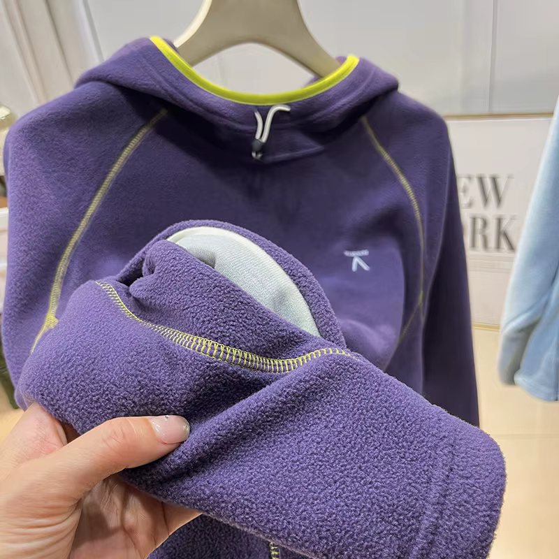 Pullover de sport d'extérieur avec capuche pour l'escalade, la randonnée, le camping, la pêche, haut décontracté et relaxant pour hommes et femmes
